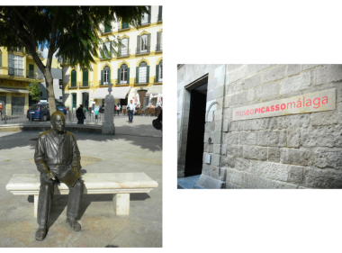 Pomnik Pabla Picassa oraz Muzeum w Maladze