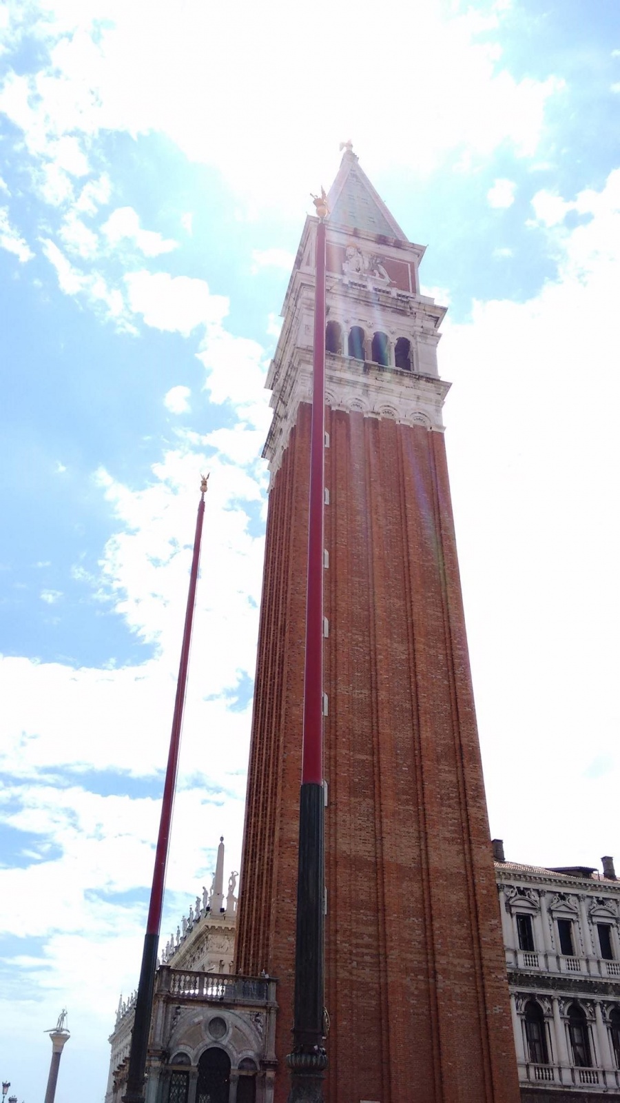 Wieża wyznaczająca czas na placu św. Marka