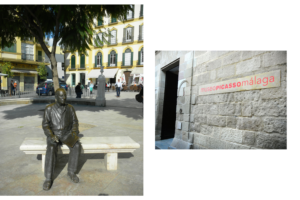 Pomnik Pabla Picassa oraz Muzeum w Maladze